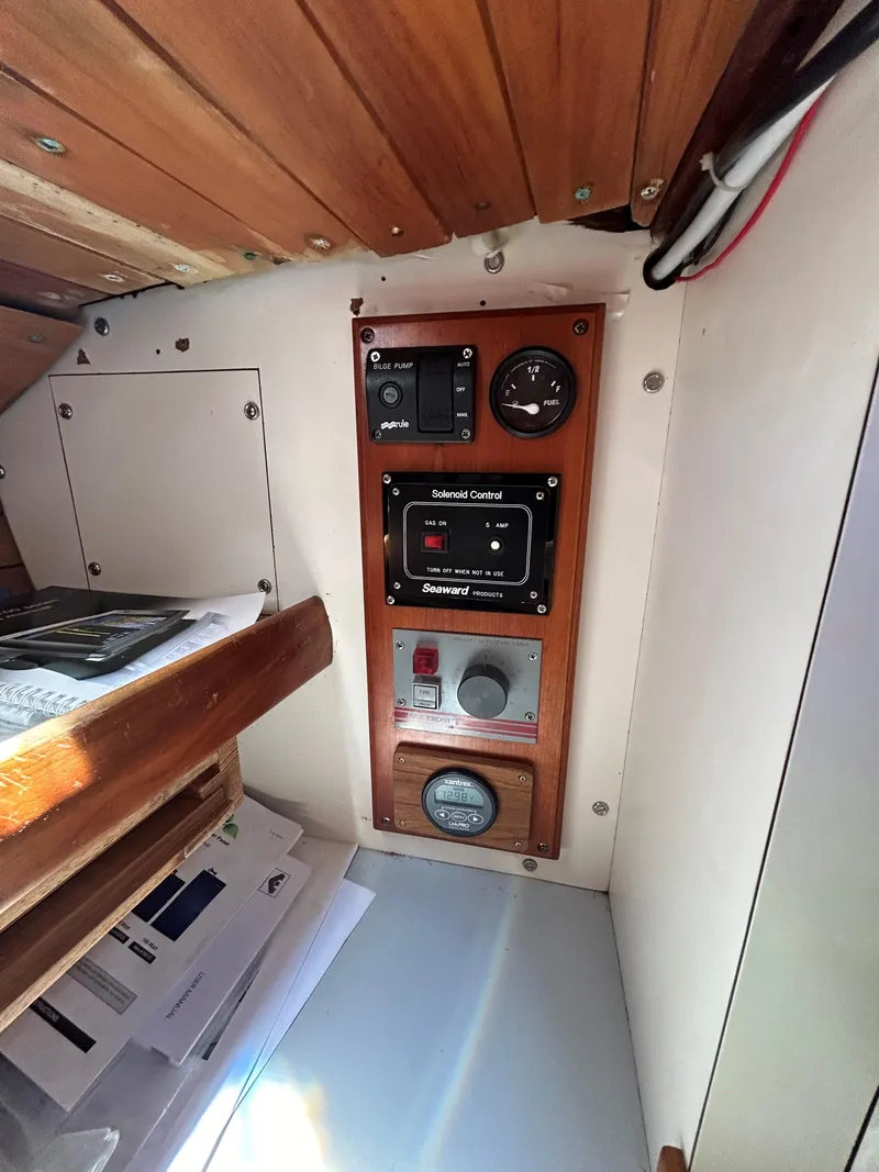 Slide: The Image of Herreshoff Nereia Molly's Cove 38' W/ FRP Hull! 1985 - 52