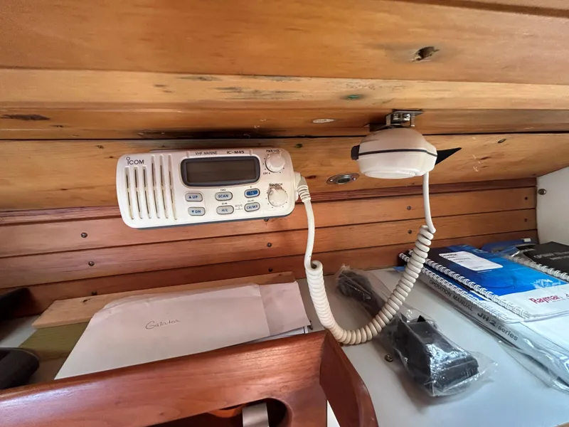 Slide: The Image of Herreshoff Nereia Molly's Cove 38' W/ FRP Hull! 1985 - 56