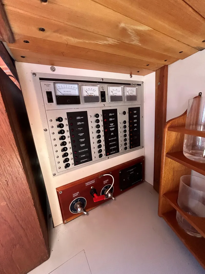 Slide: The Image of Herreshoff Nereia Molly's Cove 38' W/ FRP Hull! 1985 - 57