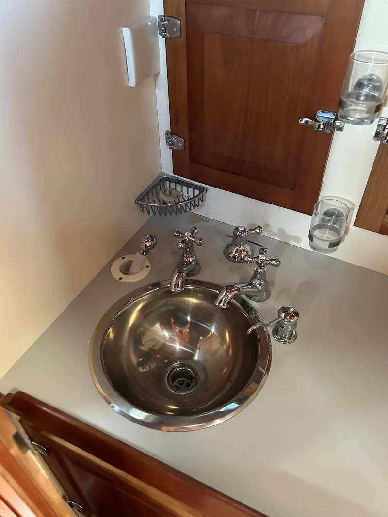 Slide: The Image of Herreshoff Nereia Molly's Cove 38' W/ FRP Hull! 1985 - 72