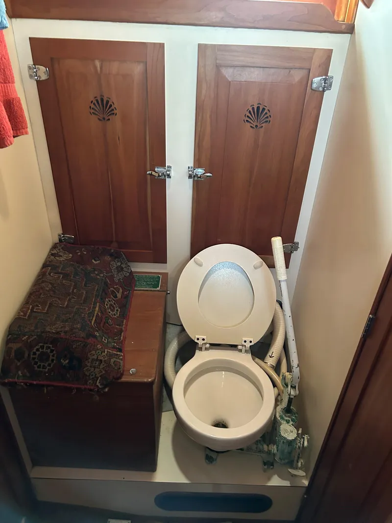 Slide: The Image of Herreshoff Nereia Molly's Cove 38' W/ FRP Hull! 1985 - 73