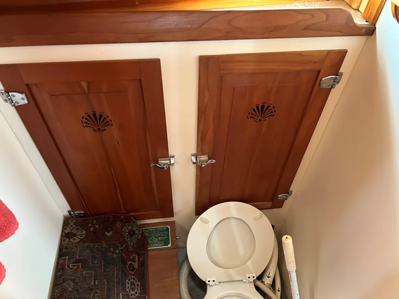 Slide: The Image of Herreshoff Nereia Molly's Cove 38' W/ FRP Hull! 1985 - 75