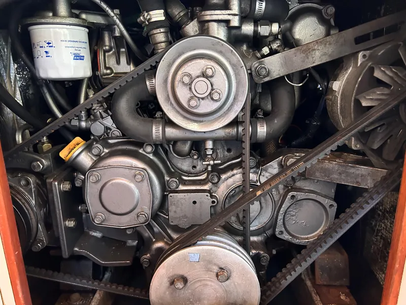 Slide: The Image of Herreshoff Nereia Molly's Cove 38' W/ FRP Hull! 1985 - 79