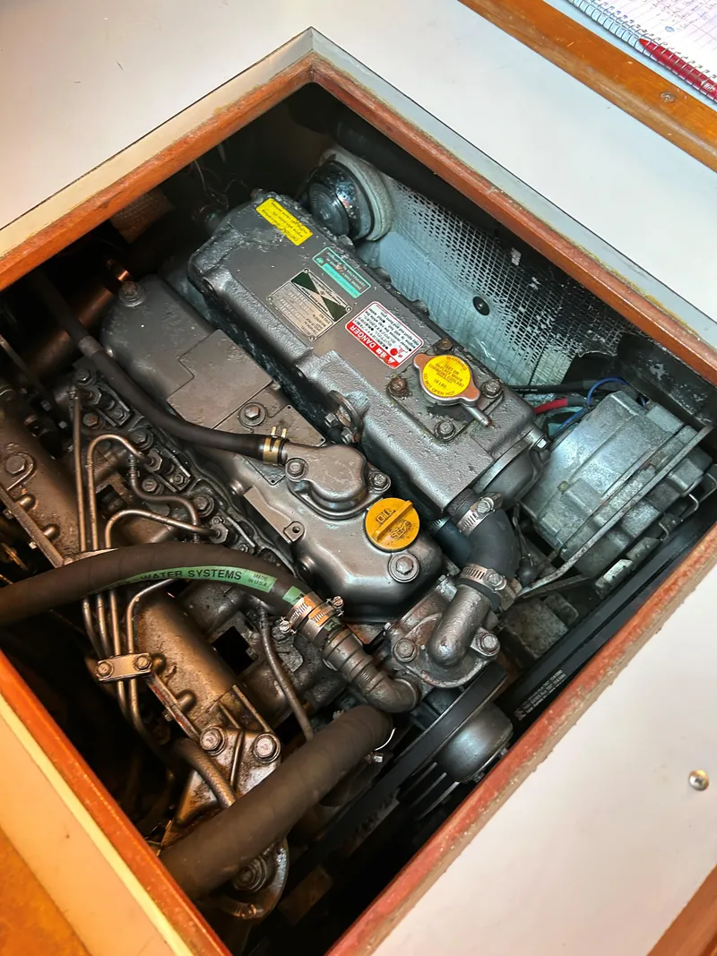 Slide: The Image of Herreshoff Nereia Molly's Cove 38' W/ FRP Hull! 1985 - 83