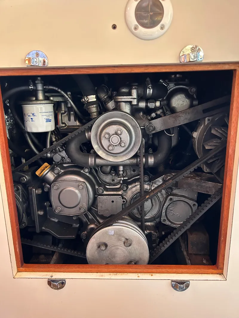 Slide: The Image of Herreshoff Nereia Molly's Cove 38' W/ FRP Hull! 1985 - 84