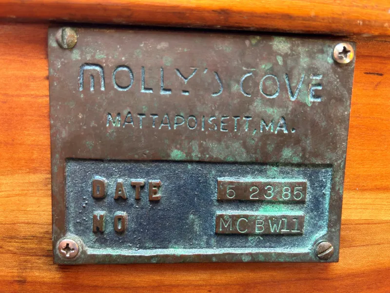 Slide: The Image of Herreshoff Nereia Molly's Cove 38' W/ FRP Hull! 1985 - 85