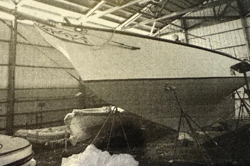 Slide: The Image of Herreshoff Nereia Molly's Cove 38' W/ FRP Hull! 1985 - 87