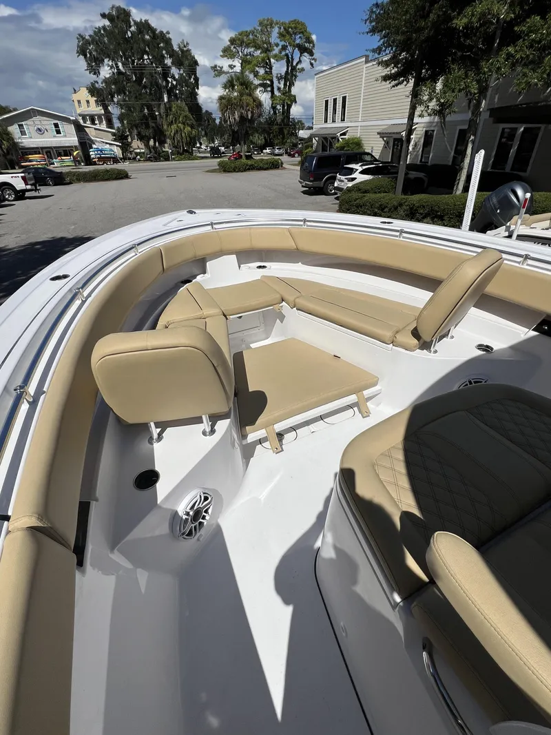 Slide: The Image of Sportsman Open 322 Center Console 2025 - 2