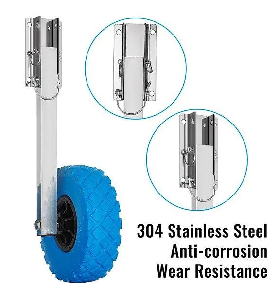 Slide: The Image of 304 stainless steel boat wheel with anti-corrosion and wear resistance features, North Atlantic Inflatables. - 7