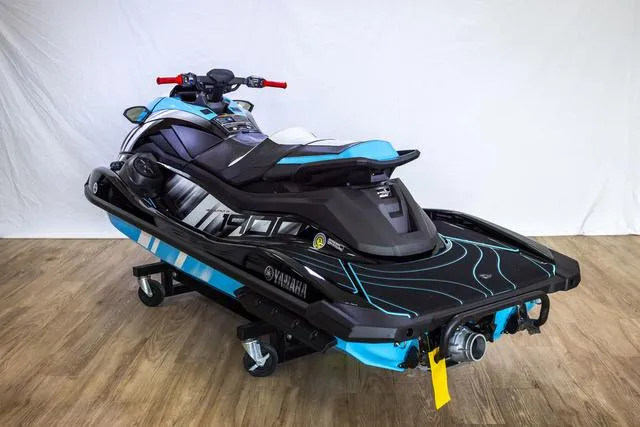 Slide: The Image of 2024 Yamaha Waverunner GP HO™ with Audio, sleek design, blue and black color scheme. - 9