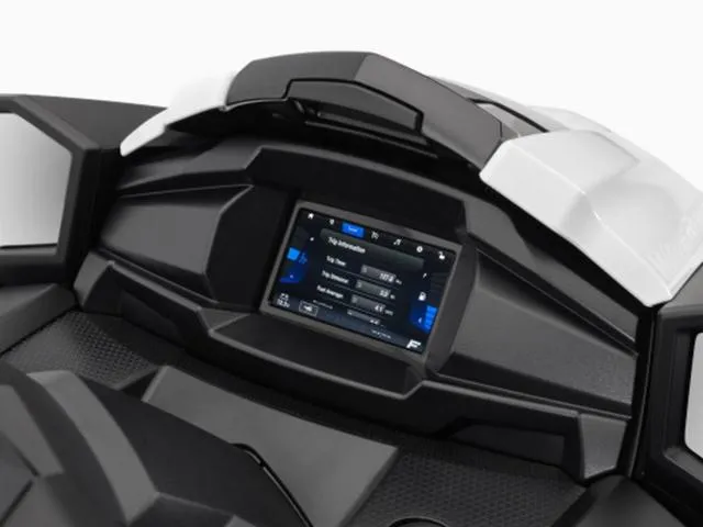 Slide: The Image of 2024 Yamaha Waverunner VX Cruiser dashboard with digital display and controls. - 3