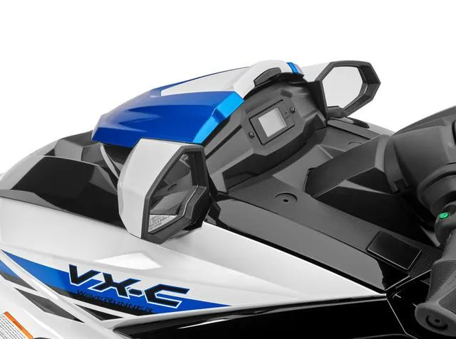 Slide: The Image of 2024 Yamaha Waverunner VX-C® dashboard with sleek design and modern controls. - 3