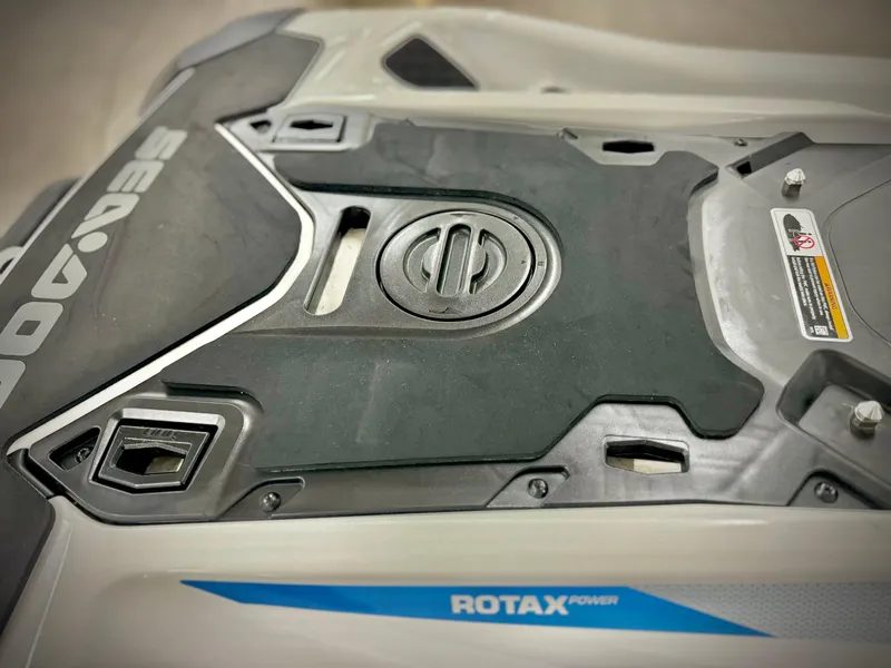 Slide: The Image of Close-up of a Sea-Doo watercraft with Rotax engine detail. - 11