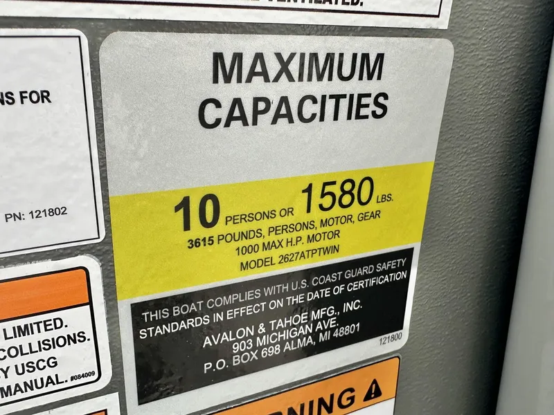 Slide: The Image of Avalon 27' Excalibur LTD Elite Windshield w/ Twin 400HP Mercury V10's & JOYSTICK CONTROL! 2026 - 12