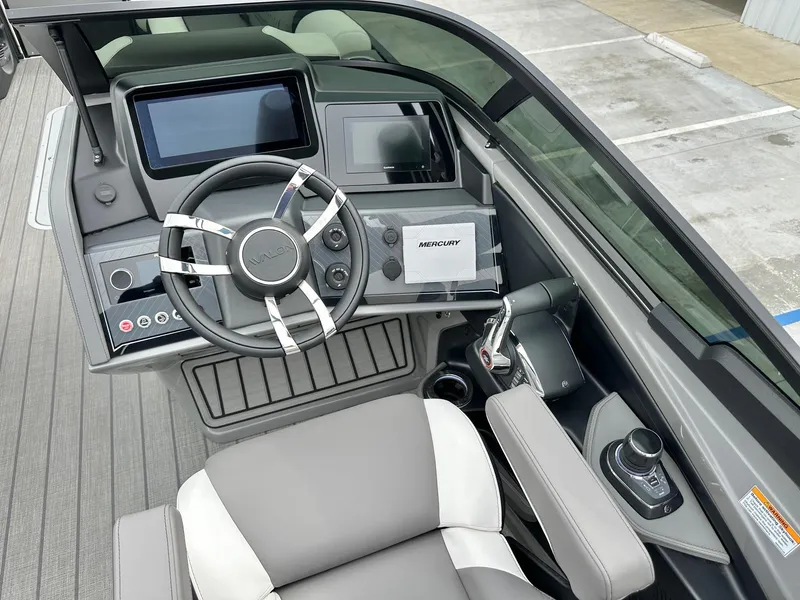Slide: The Image of Avalon 27' Excalibur LTD Elite Windshield w/ Twin 400HP Mercury V10's & JOYSTICK CONTROL! 2026 - 3