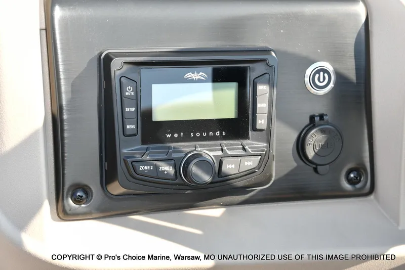 Slide: The Image of Sun Tracker Party Barge 22 DLX w/150 Mercury 4 Stroke 2025 - 21