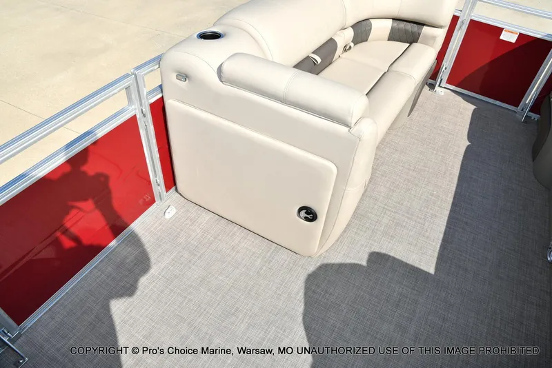 Slide: The Image of Sun Tracker Party Barge 22 DLX w/150 Mercury 4 Stroke 2025 - 42