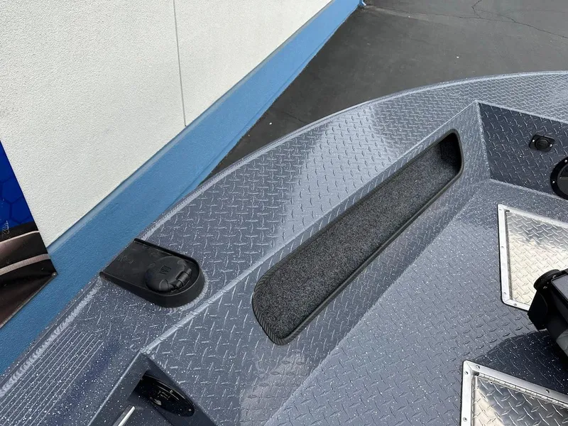 Slide: The Image of Close-up of 2025 Duckworth 20 Advantage Access boat deck with textured surface. - 26