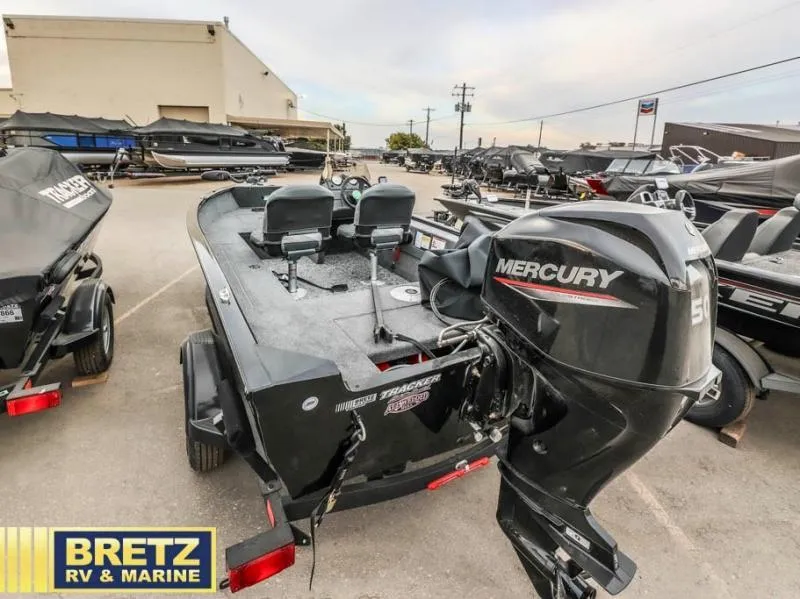 Slide: The Image of 2025 SUPER GUIDE V-16 SC boat with Mercury engine at Bretz RV & Marine dealership. - 7