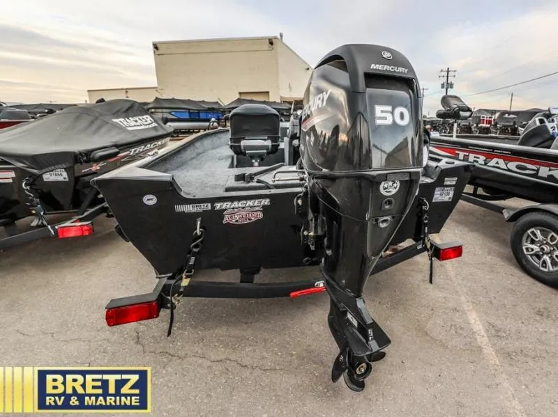 Slide: The Image of 2025 SUPER GUIDE V-16 SC boat with Mercury 50 engine at Bretz RV & Marine. - 8