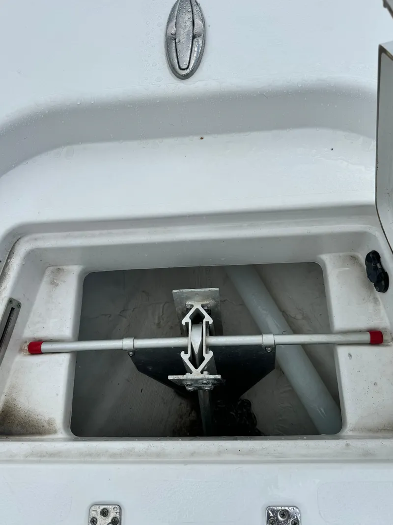 Slide: The Image of Anchor storage compartment on 2017 Sportsman Masters 267 Bay Boat. - 41