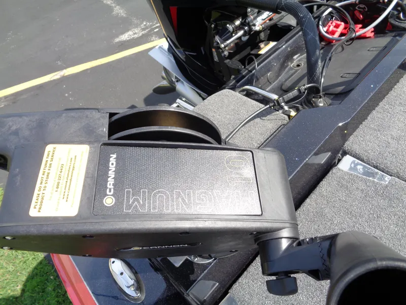 Slide: The Image of 2023 Ranger 2080MS A Pack boat with Cannon Magnum equipment on deck. - 19