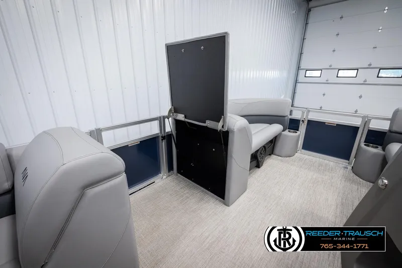 Slide: The Image of 2025 Avalon VLS QL interior with gray seating in a spacious, modern design. - 21