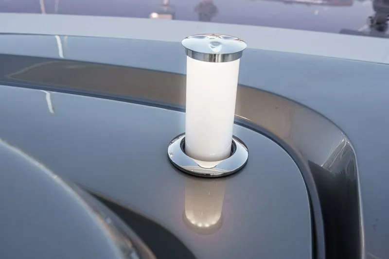 Slide: The Image of Illuminated deck light on 2022 Princess F55 yacht. - 34