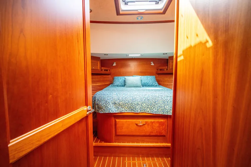 Slide: The Image of Luxurious cabin interior of 2015 Sabre 48 Salon Express yacht. - 34