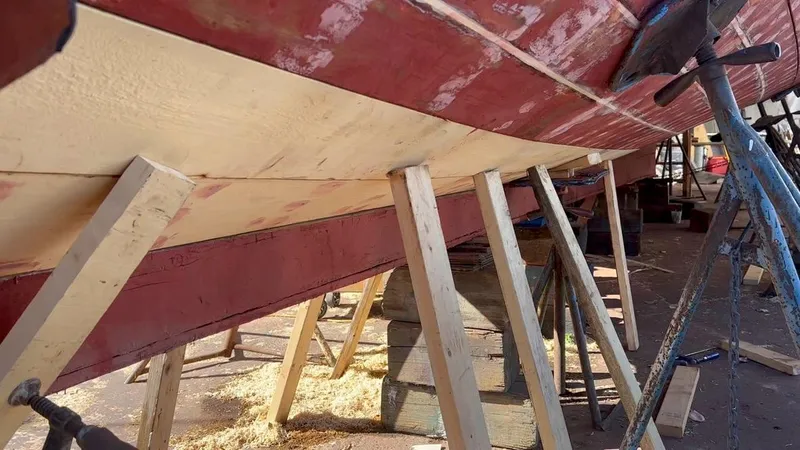 Slide: The Image of Historic Tacoma Boat Co Cruiser 1940 - 53