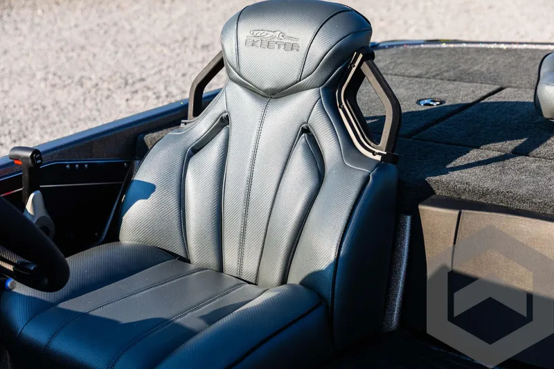 Slide: The Image of 2025 Skeeter ZXR 20 boat seat with sleek, ergonomic design and premium upholstery. - 47