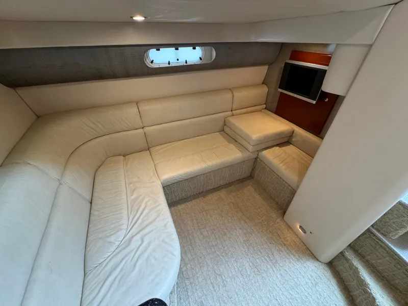 Slide: The Image of Luxurious interior of a 2007 Formula 40 PC yacht with plush seating and modern design. - 22