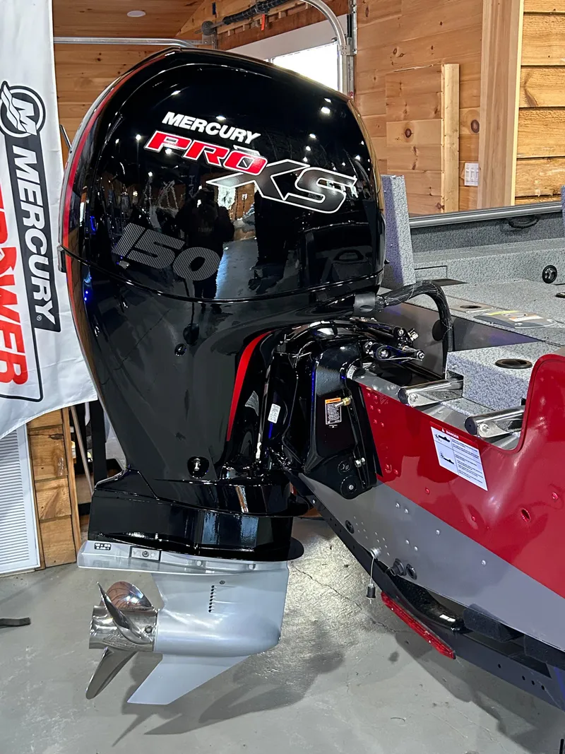 Slide: The Image of 2025 Lund Impact XS 1875 Sport with Mercury Pro XS 150 outboard motor. - 4
