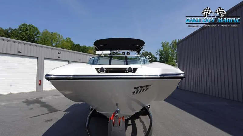 Slide: The Image of 2015 MasterCraft X55 boat at Race City Marine dealership. - 2