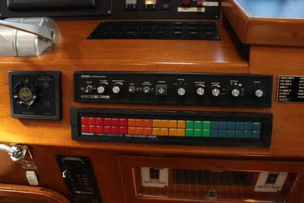 Slide: The Image of Cheoy Lee 90 cockpit motor yacht 1983 - 64