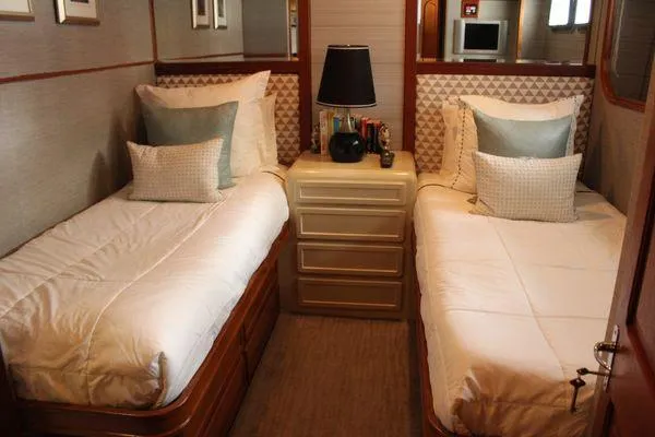 Slide: The Image of Cheoy Lee 90 cockpit motor yacht 1983 - 86