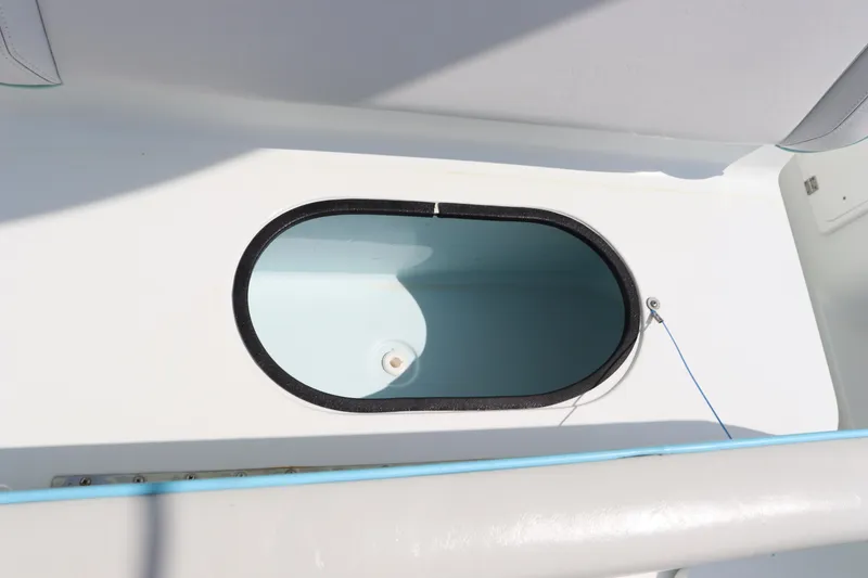 Slide: The Image of 2018 Yellowfin 36 Offshore boat livewell interior view. - 35