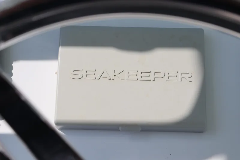 Slide: The Image of Seakeeper stabilizer on 2018 Yellowfin 36 Offshore boat. - 42