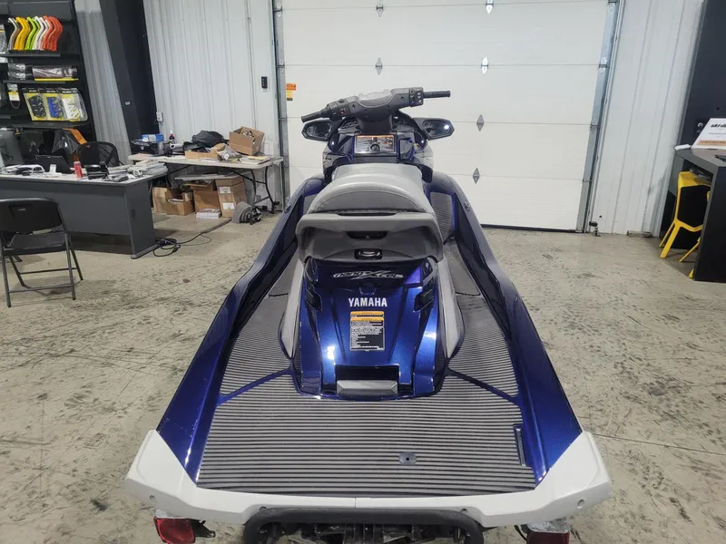 Slide: The Image of 2012 Yamaha WaveRunner FX Cruiser SHO in a garage setting. - 9