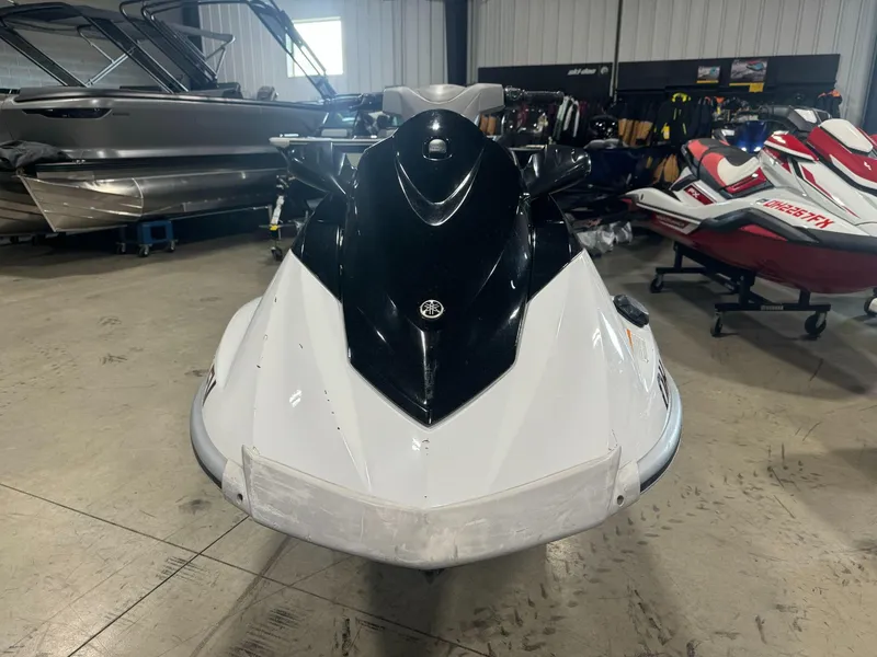 Slide: The Image of 2010 Yamaha WaveRunner VX Cruiser in showroom, front view. - 1