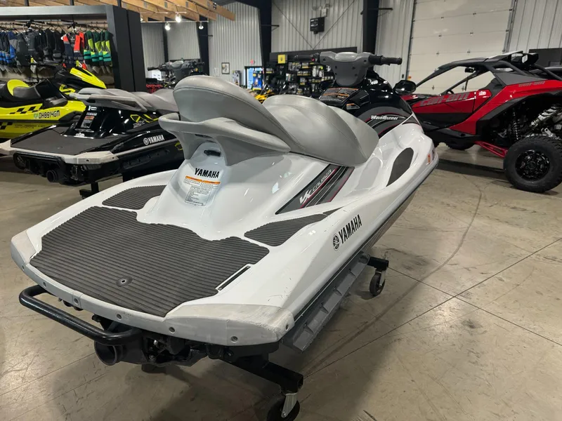 Slide: The Image of 2010 Yamaha WaveRunner VX Cruiser in showroom, rear view. - 3