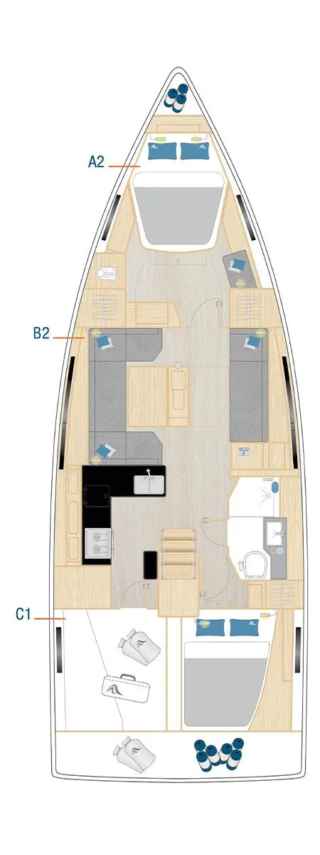 Slide: The Image of Hanse 410 2026 - 52