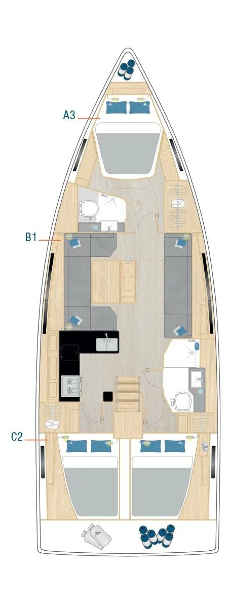 Slide: The Image of Hanse 410 2026 - 53