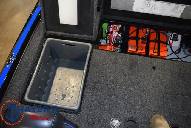 Slide: The Image of 2024 Nitro Z21 XL fishing boat with Shimano and Caperlan branding. - 22