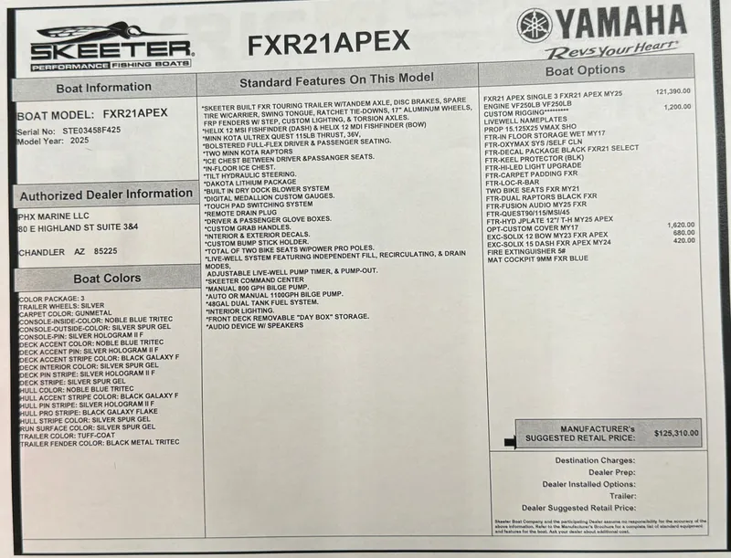 Slide: The Image of Skeeter FXR21 Apex - 16