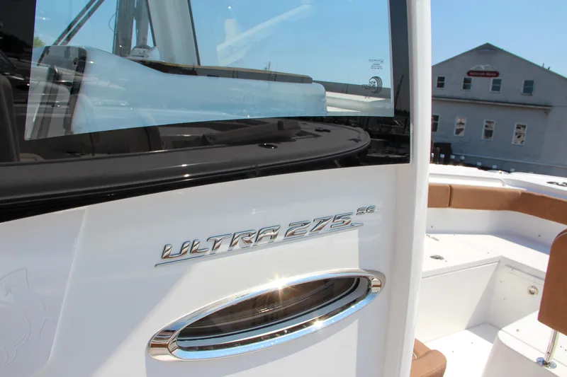 Slide: The Image of 2025 Sea Hunt Ultra 275 SE boat detail with sleek design and modern features. - 9