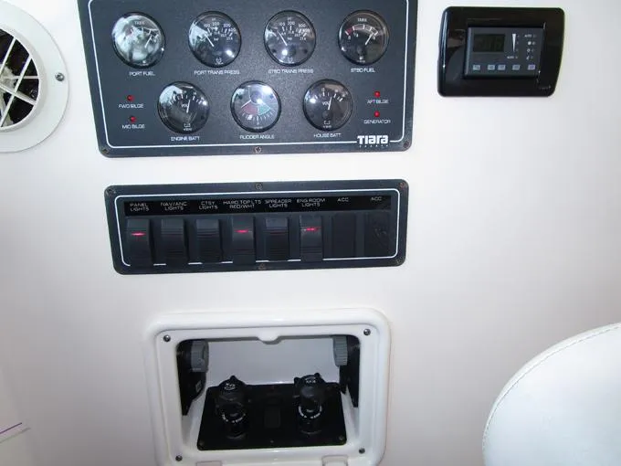 Slide: The Image of Tiara Gauge Panel and Cummins Back Up  - 23