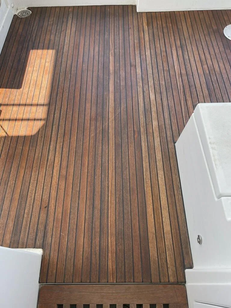 Slide: The Image of Cockpit teak decking - 58