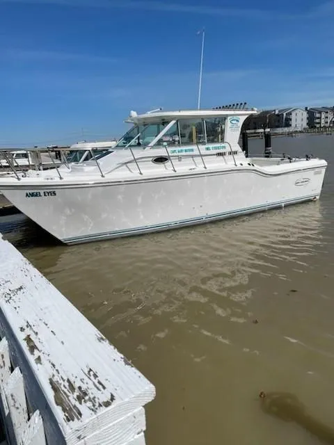 The Image of 1999 Baha Cruisers 290 King Cat Ht boat docked in marina. - 0