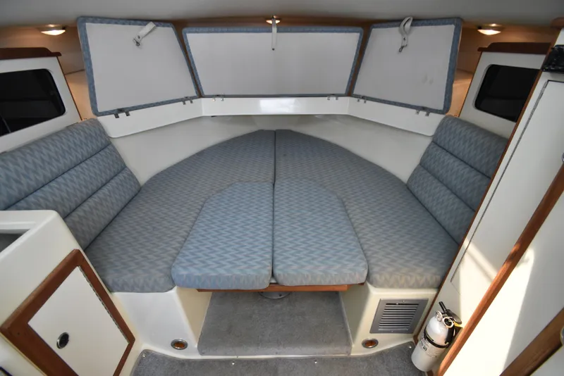 Slide: The Image of 1998 Albin 28 TE, dinette converts into a sleeper for 2 - 30